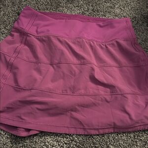 Lululemon Athletica Purple Skort Long length